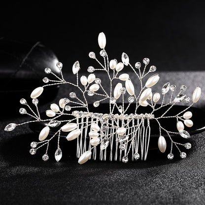 Eleganter Perlen-Haarkamm für Hochzeiten