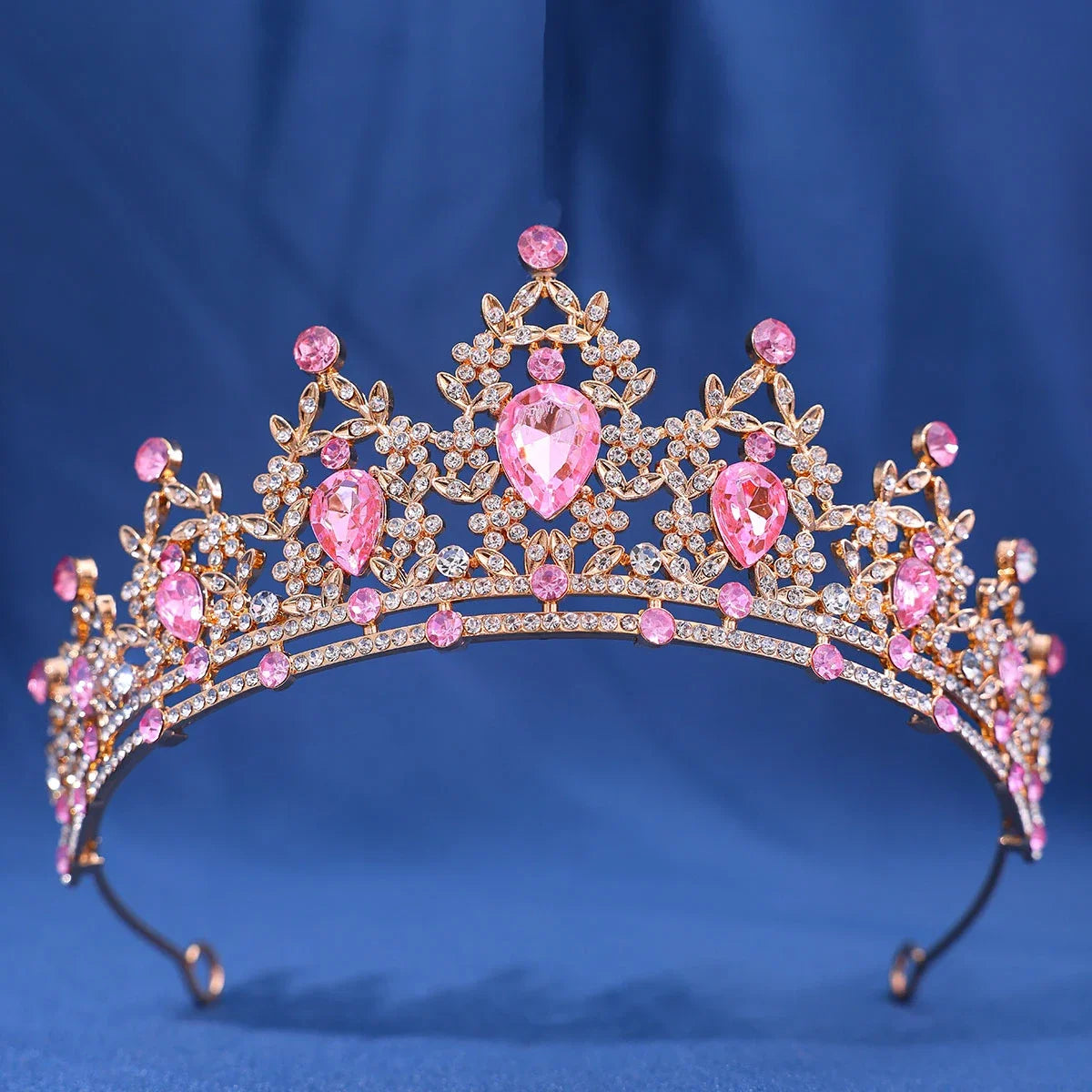 Barock-Vintage-Kristallkrone
