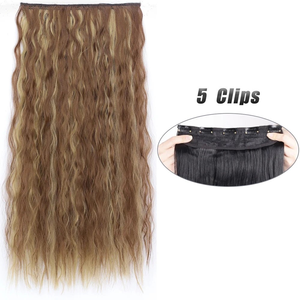Clip-Extensions 5-teilig, lang & glatt, 80cm