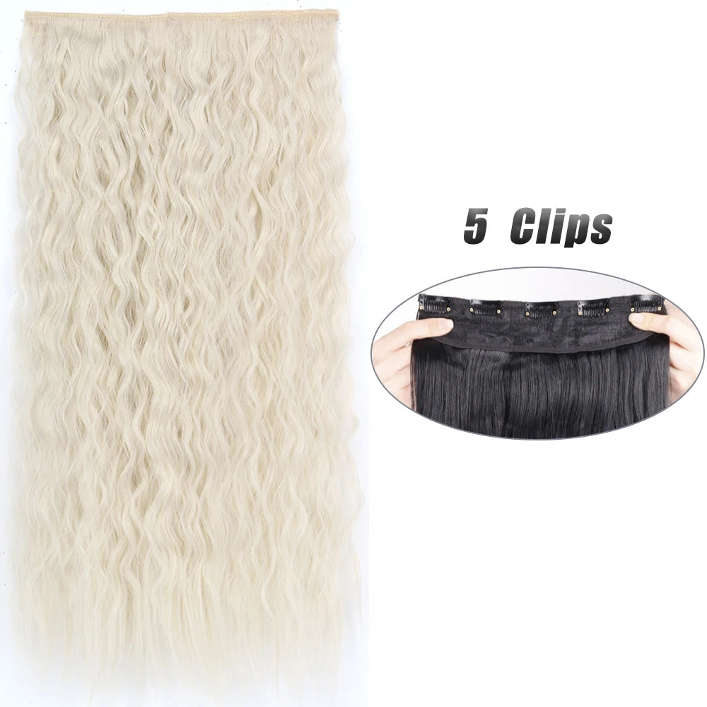 Clip-Extensions 5-teilig, lang & glatt, 80cm