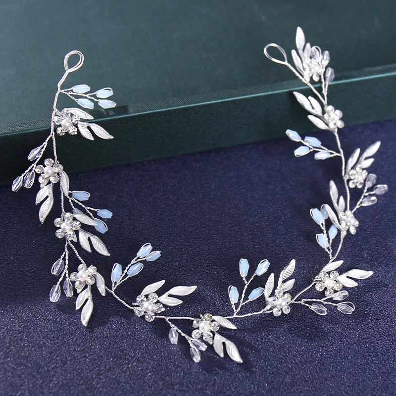 Strass-Tiara-Stirnband für die Braut