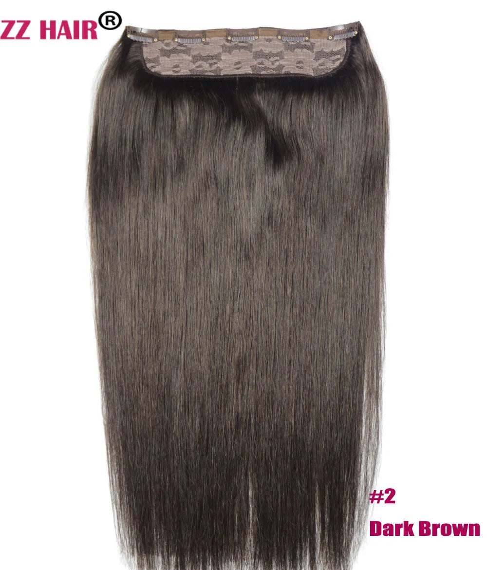 ZZHAIR 100% Echthaar-Extensions, Remy, 16–26 Zoll