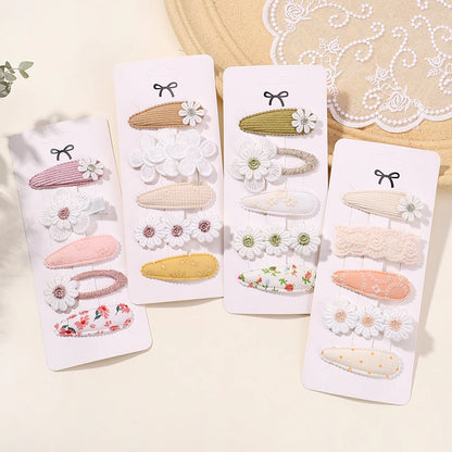 Mini-Baby-Haarclips, Blume & Hase, 5-teilig