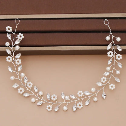 Strass-Tiara-Stirnband für die Braut