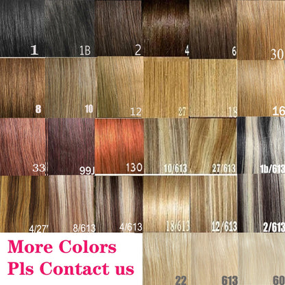ZZHAIR 100% Echthaar-Extensions, Remy, 16–26 Zoll