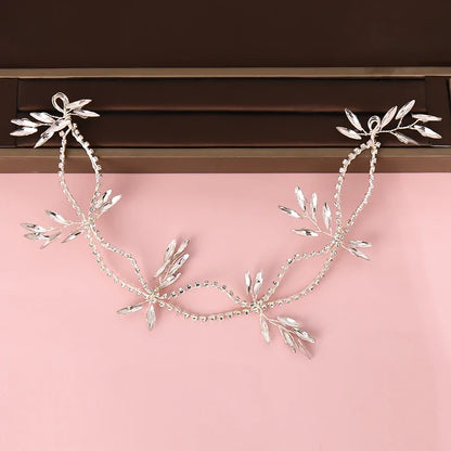 Strass-Tiara-Stirnband für die Braut