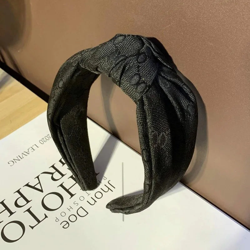 Retro-Print Stirnband für Frauen