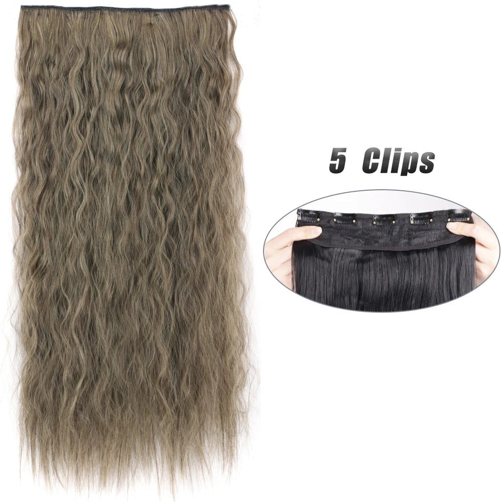 Clip-Extensions 5-teilig, lang & glatt, 80cm