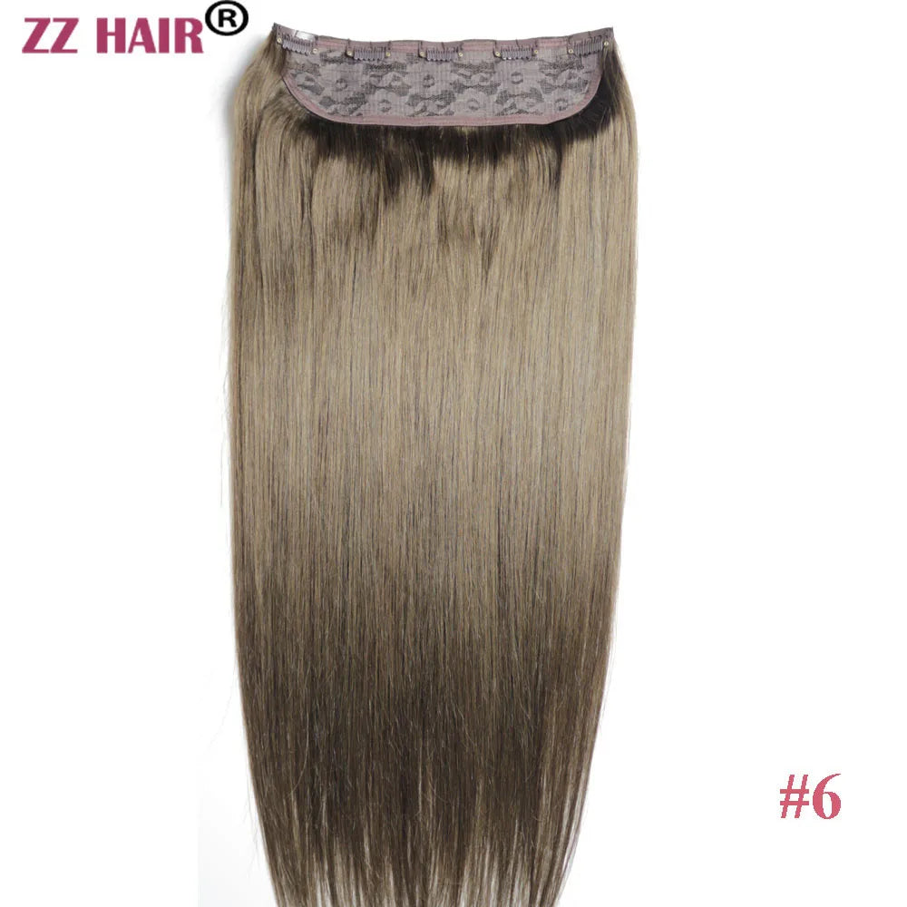 ZZHAIR 100% Echthaar-Extensions, Remy, 16–26 Zoll