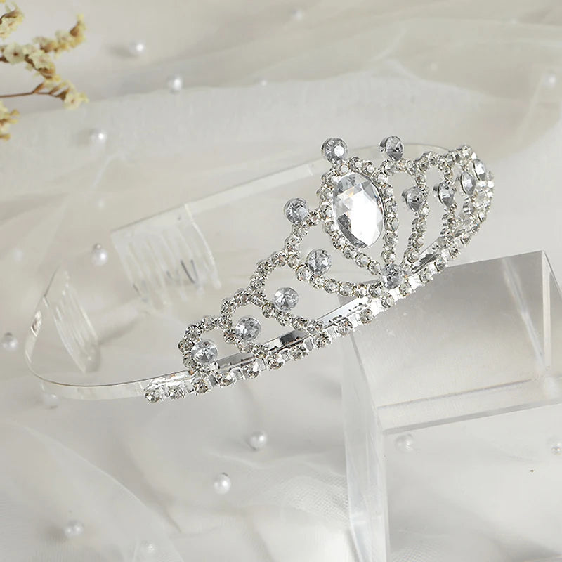 Kristall-Prinzessinnen-Tiara-Kamm