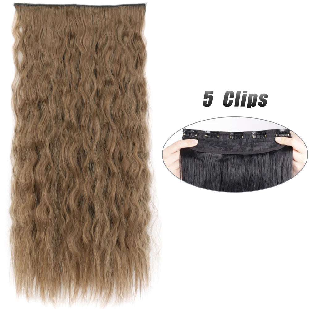 Clip-Extensions 5-teilig, lang & glatt, 80cm