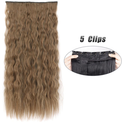 Clip-Extensions 5-teilig, lang & glatt, 80cm