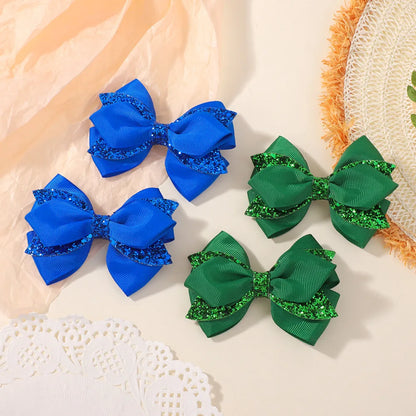 Schleifen-Haarklammern für Kinder, 2-4er-Set