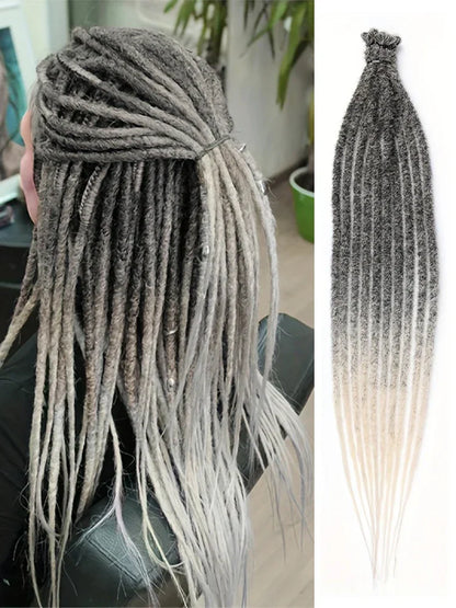 Dreadlock-Extensions, 24 Zoll, handgefertigt – Produktfoto 10