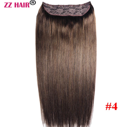 ZZHAIR 100% Echthaar-Extensions, Remy, 16–26 Zoll