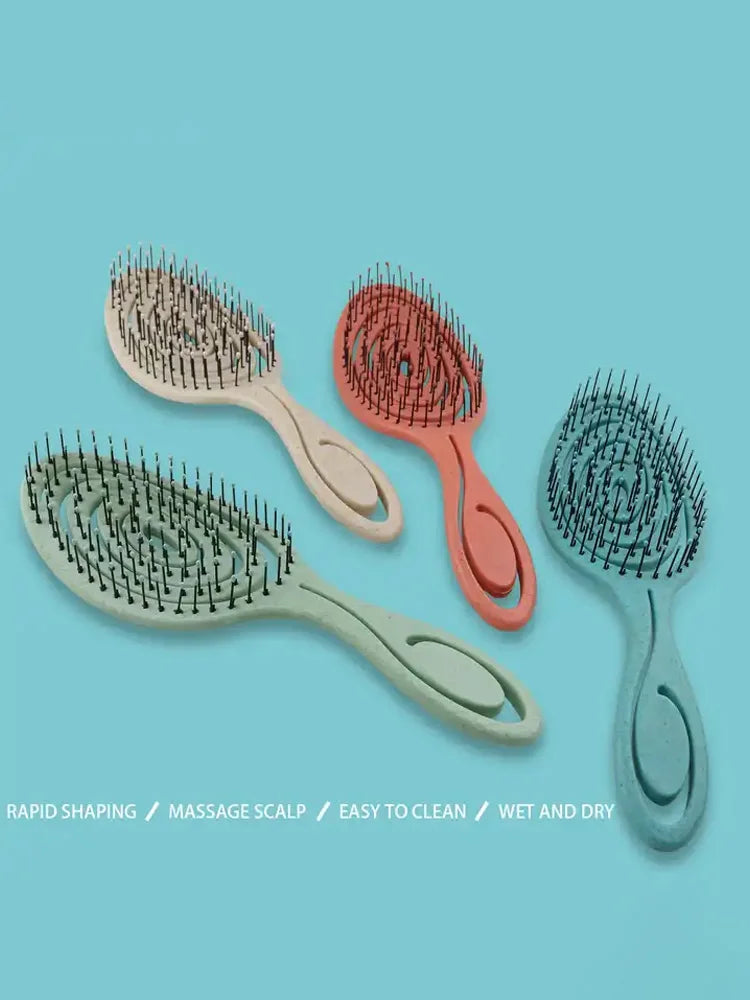 Massage-Kamm mit Nylon-Borsten