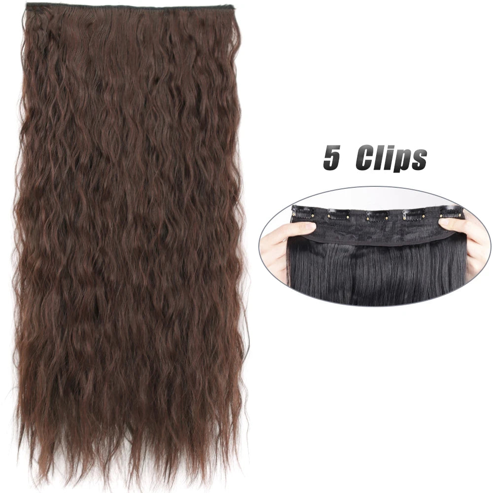 Clip-Extensions 5-teilig, lang & glatt, 80cm