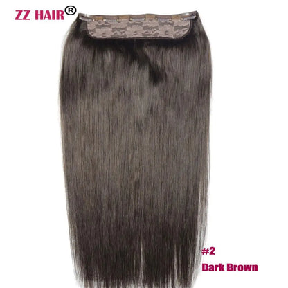 ZZHAIR 100% Echthaar-Extensions, Remy, 16–26 Zoll