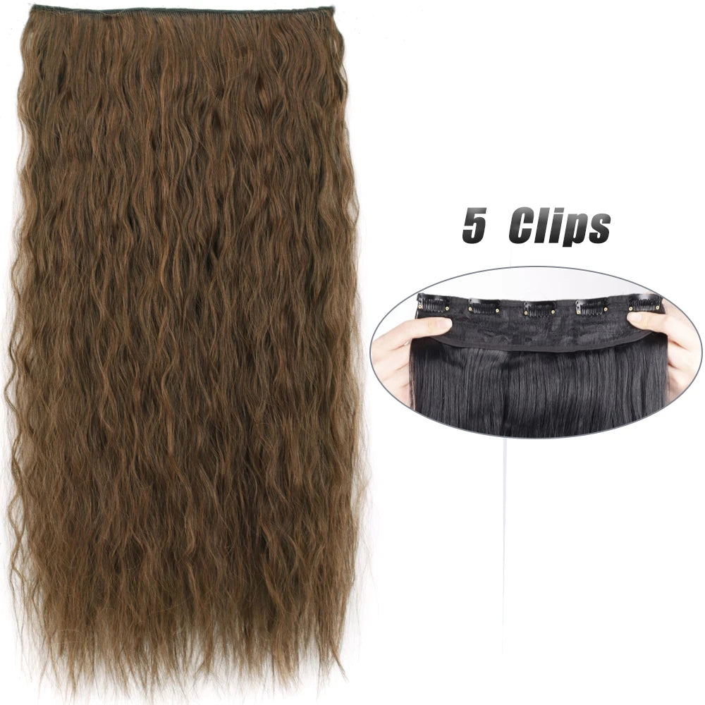 Clip-Extensions 5-teilig, lang & glatt, 80cm