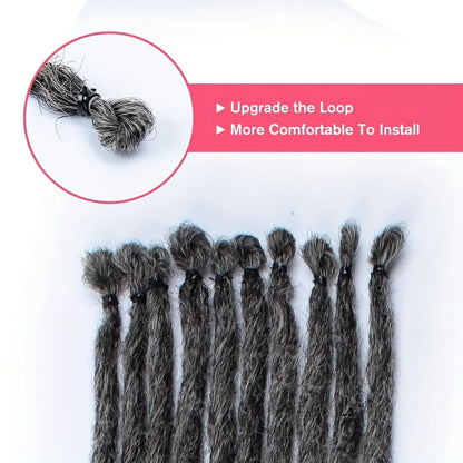Dreadlock-Extensions, 24 Zoll, handgefertigt – Produktfoto 3