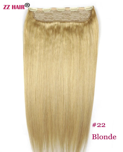 ZZHAIR 100% Echthaar-Extensions, Remy, 16–26 Zoll