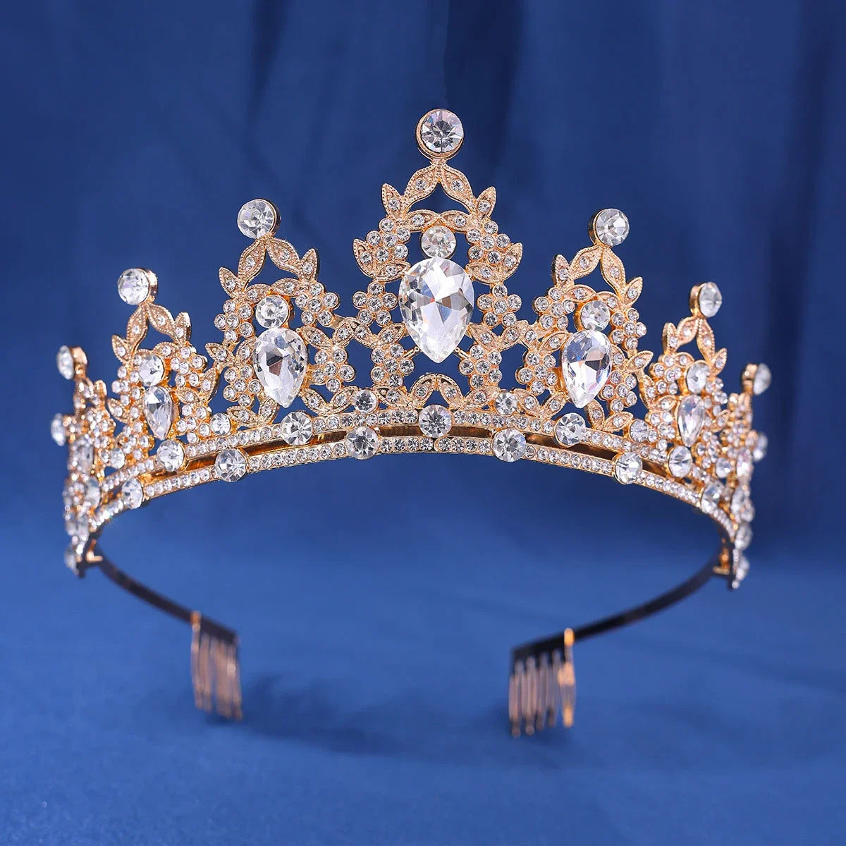 Barock-Vintage-Kristallkrone