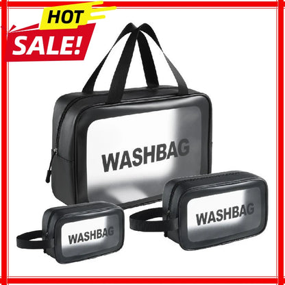 Trocken-Nass-Trenn-Tasche, transparent