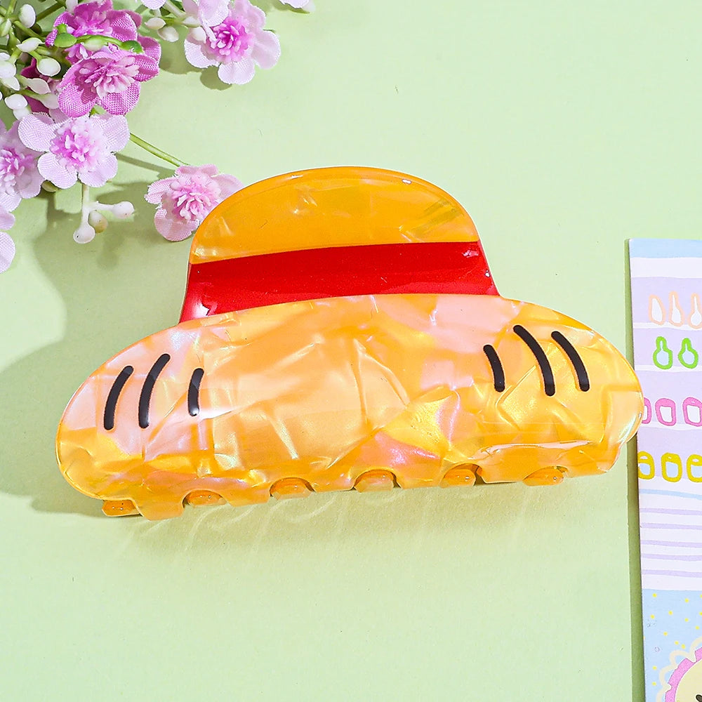 Bunte Acryl-Haarkralle