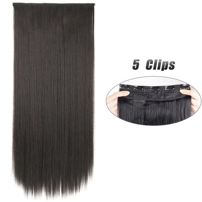 Clip-Extensions 5-teilig, lang & glatt, 80cm