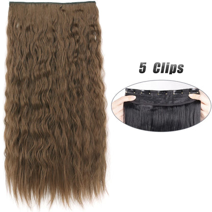 Clip-Extensions 5-teilig, lang & glatt, 80cm