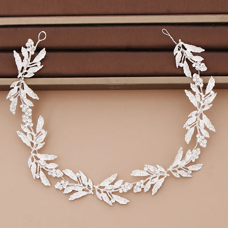 Strass-Tiara-Stirnband für die Braut