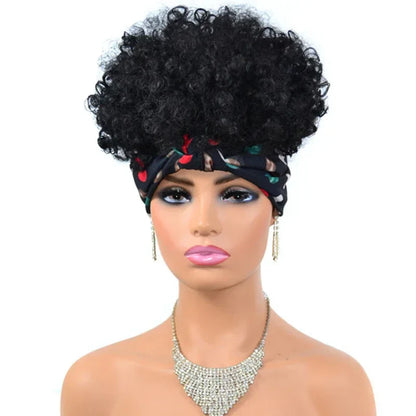 Curly Headband-Perücke, kurz & lockig – Produktfoto 17