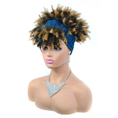Curly Headband-Perücke, kurz & lockig – Produktfoto 11