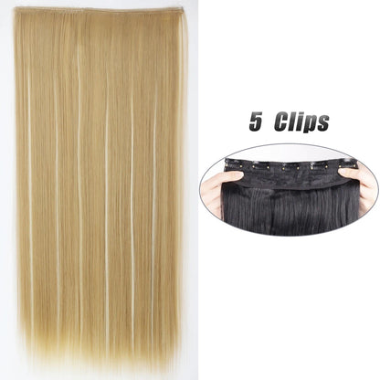 Clip-Extensions 5-teilig, lang & glatt, 80cm
