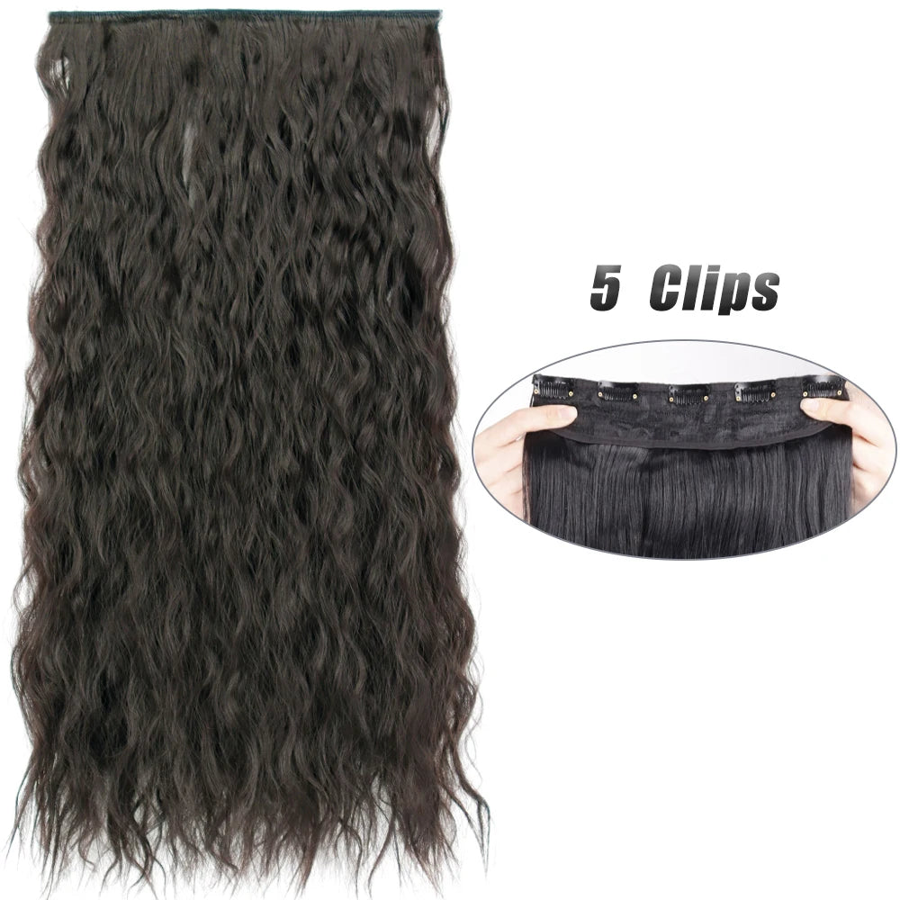 Clip-Extensions 5-teilig, lang & glatt, 80cm