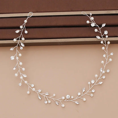 Strass-Tiara-Stirnband für die Braut
