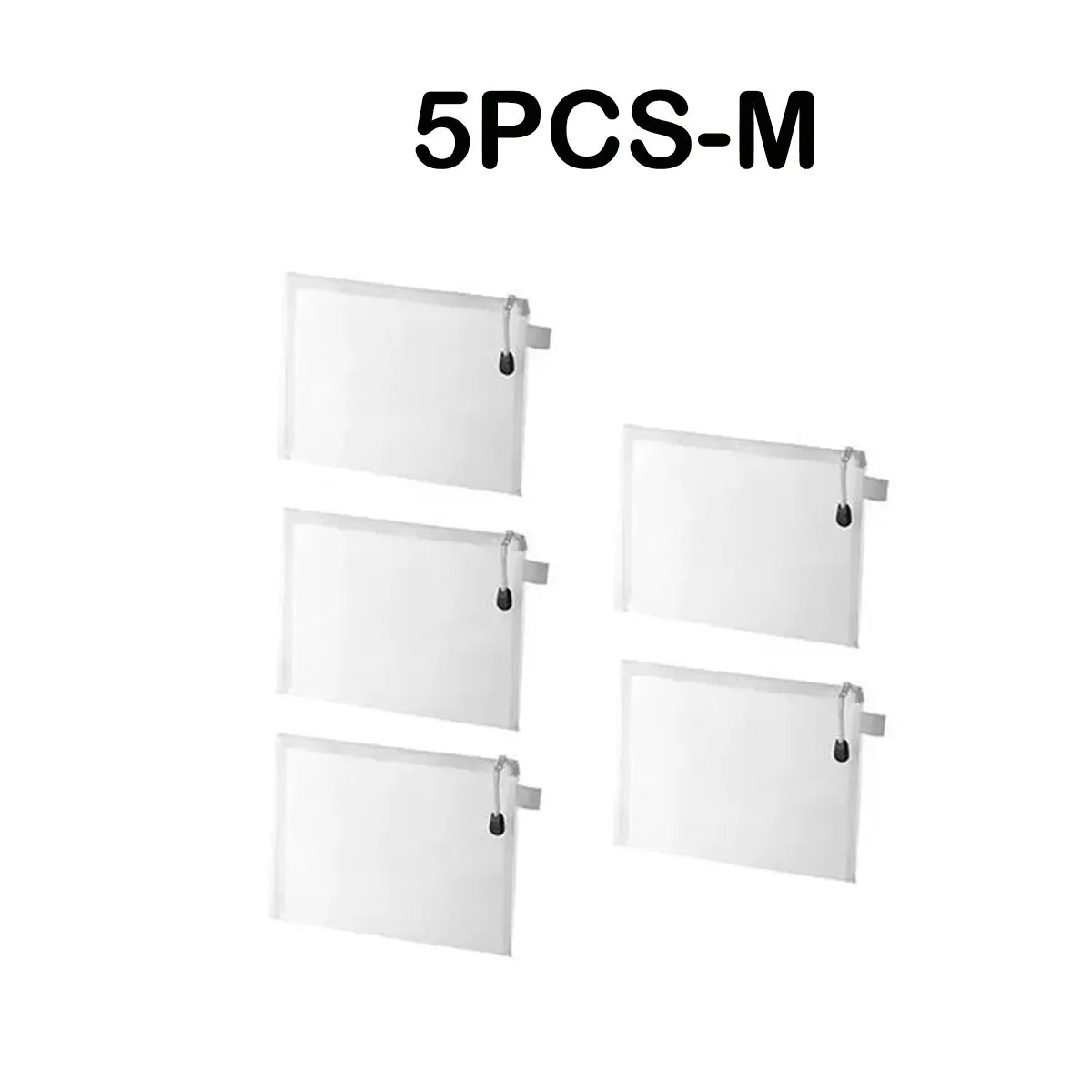 Mesh-Kosmetik-Mäppchen-Set, 3-teilig
