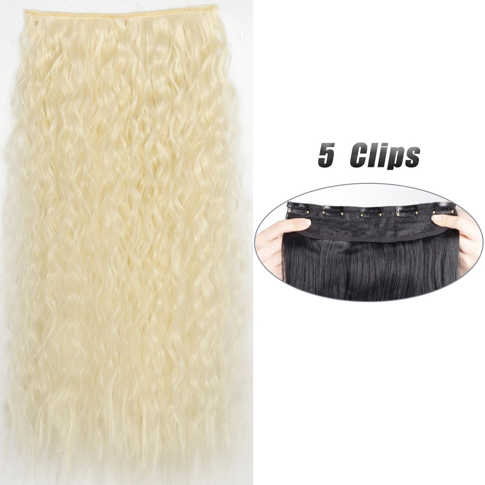 Clip-Extensions 5-teilig, lang & glatt, 80cm