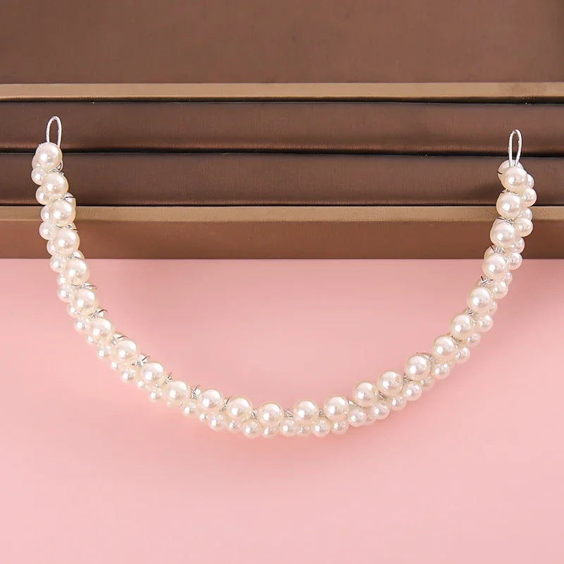 Strass-Tiara-Stirnband für die Braut