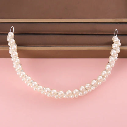 Strass-Tiara-Stirnband für die Braut
