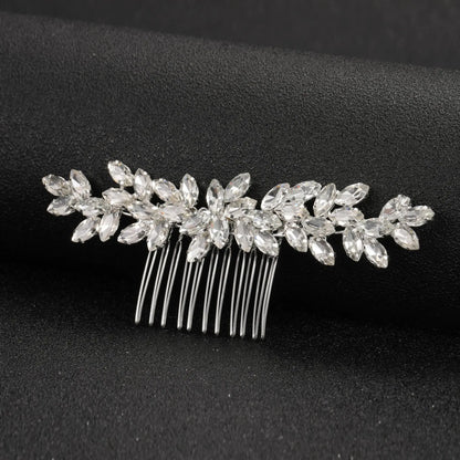 Einfacher Haarkamm mit Strass