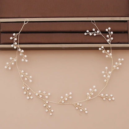 Strass-Tiara-Stirnband für die Braut