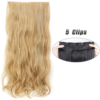 Clip-Extensions 5-teilig, lang & glatt, 80cm