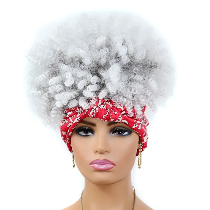 Curly Headband-Perücke, kurz & lockig – Produktfoto 14