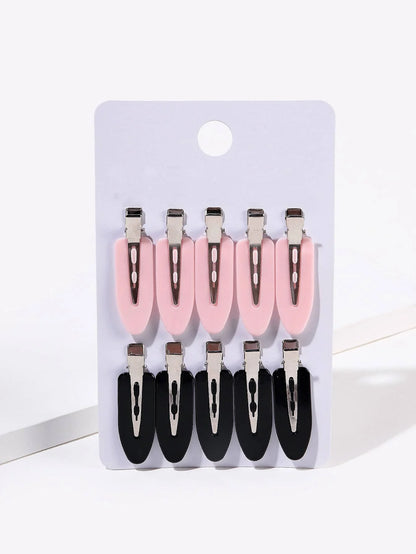 No-Bend nahtlose Pony-Clips, 10-teilig
