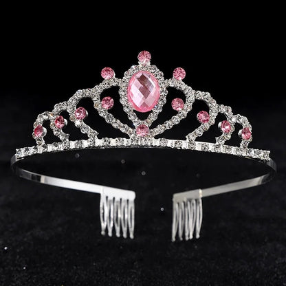 Kristall-Prinzessinnen-Tiara-Kamm
