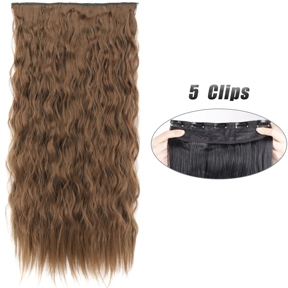 Clip-Extensions 5-teilig, lang & glatt, 80cm