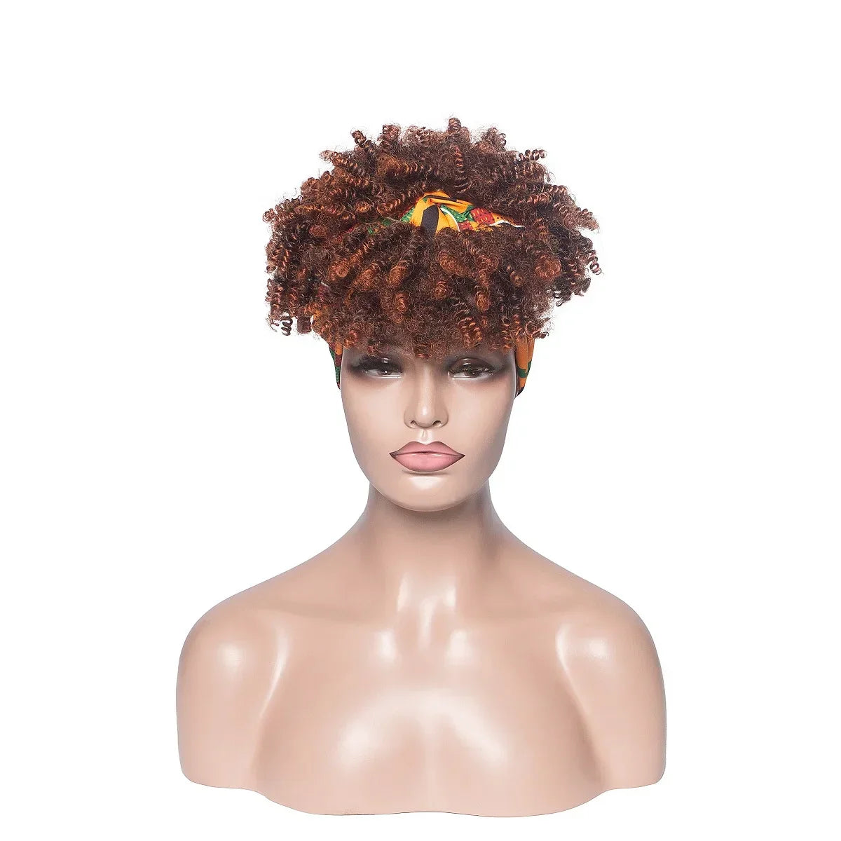 Curly Headband-Perücke, kurz & lockig