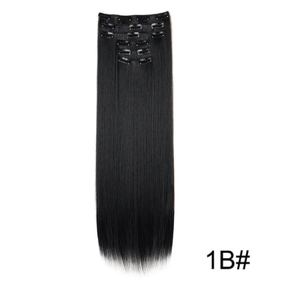 Clip-Extensions 6-teilig, lang & glatt, ultra-unsichtbar