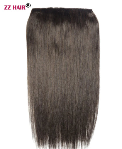 ZZHAIR 100% Echthaar-Extensions, Remy, 16–26 Zoll